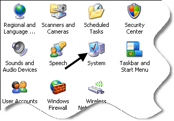System properties icon